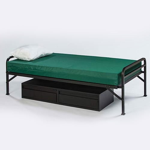 Metal cot single best sale